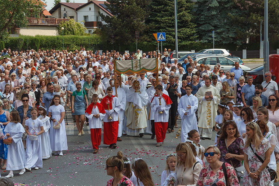 Boe Ciao – uroczysto Najwitszego Ciaa i Krwi Chrystusa - 08.06.2023. 