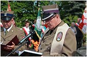 70. rocznica zakoczenia II wojny wiatowej uroczystoci w Dzieroniowie - 08.05.2015.