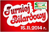 I TURNIEJ BILARDOWY - 15.12.2014.