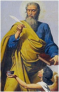  Święty Mateusz, Apostoł i Ewangelista.