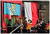 Uczczenie Konstytucji 3 maja - popoudniowa majwka na dzieroniowskim rynku.