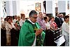 Uroczysta Msza wita odprawiona w intencji uczczenia i upamitnienia zamordowanych Polakw w 72. rocznic ludobjstwa na Kresach Wschodnich II RP - 11.07.2015.