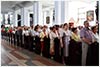 Uroczysta Msza wita odprawiona w intencji uczczenia i upamitnienia zamordowanych Polakw w 72. rocznic ludobjstwa na Kresach Wschodnich II RP - 11.07.2015.