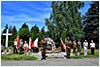 Uroczysta Msza wita odprawiona w intencji uczczenia i upamitnienia zamordowanych Polakw w 72. rocznic ludobjstwa na Kresach Wschodnich II RP - 11-12.07.2015.
