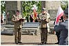 70. rocznica zakoczenia II wojny wiatowej uroczystoci w Dzieroniowie - 08.05.2015.