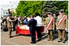 70. rocznica zakoczenia II wojny wiatowej uroczystoci w Dzieroniowie - 08.05.2015.