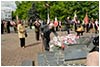 70. rocznica zakoczenia II wojny wiatowej uroczystoci w Dzieroniowie - 08.05.2015.