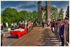 70. rocznica zakoczenia II wojny wiatowej uroczystoci w Dzieroniowie - 08.05.2015.