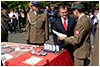 70. rocznica zakoczenia II wojny wiatowej uroczystoci w Dzieroniowie - 08.05.2015.