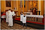 Spotkanie 8. Mskiego Plutonu Raca Dzieroniw II im. b. Franciszkaskich Mczennikw z Peru, dziaajcego w parafii pw. Krlowej Raca w. - 16.10.2017.