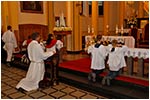 Spotkanie 8. Mskiego Plutonu Raca Dzieroniw II im. b. Franciszkaskich Mczennikw z Peru, dziaajcego w parafii pw. Krlowej Raca w. - 16.10.2017.