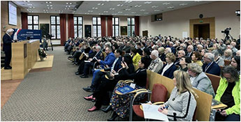 W Akademii Kultury Społecznej i Medialnej w Toruniu odbyło się sympozjum „Oblicza dziennikarstwa” - 27.01.2024.