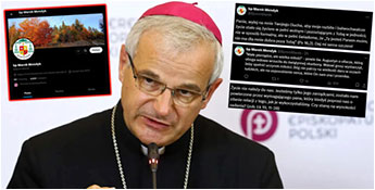 ZACHĘCAMY I POLECAMY. Inspirujący profil biskupa świdnickiego na portalu X - 25.11.2024.