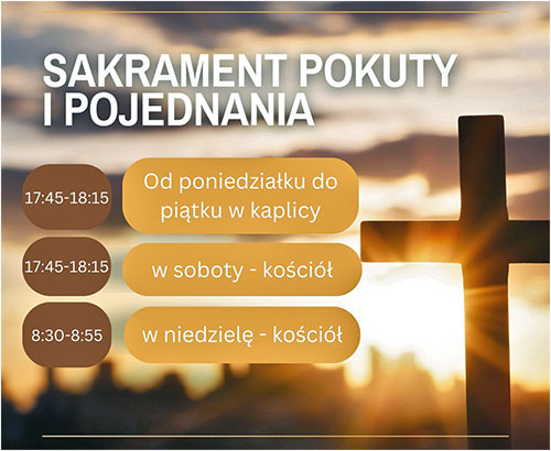 Sakrament pokuty i pojednania -  2025.