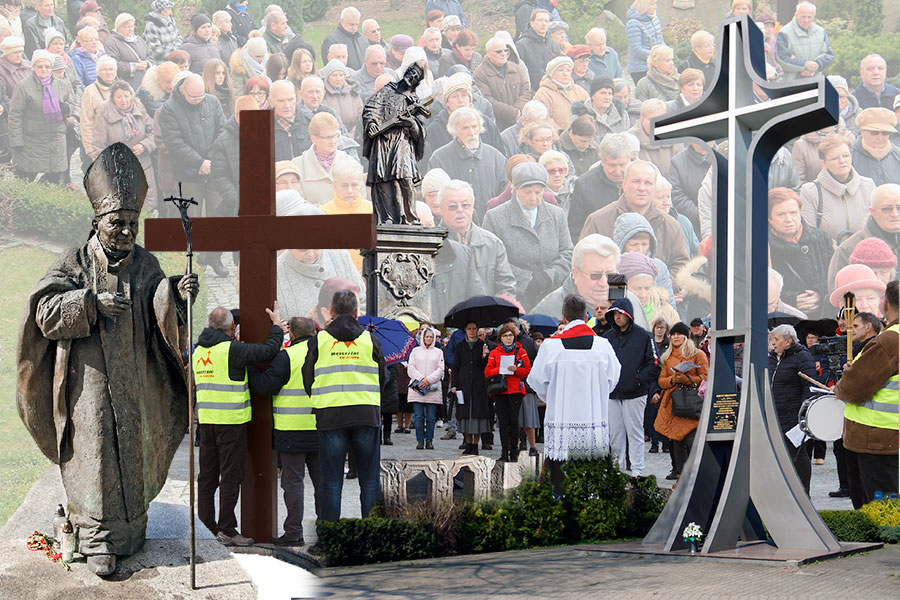 Droga Krzyowa ulicami Dzieroniowa - 01.04.2023. 