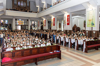 Pierwsza Komunia wita - 18.05.2025.