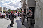 Warszawa obchodzi 75. rocznic Rzezi Woyskiej. Uroczystoci przed Grobem Nieznanego onierza. W uroczystoci uczestniczy delegacja Stowarzyszenia Kresowian Ziemi Dzieroniowskiej. 08-11.07.2018.