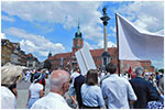 Warszawa obchodzi 75. rocznic Rzezi Woyskiej. Uroczystoci przed Grobem Nieznanego onierza. W uroczystoci uczestniczy delegacja Stowarzyszenia Kresowian Ziemi Dzieroniowskiej. 08-11.07.2018.