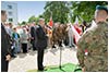 Obelisk ku pamici mjr Krzysztofa Woniaka - 28.0602015.