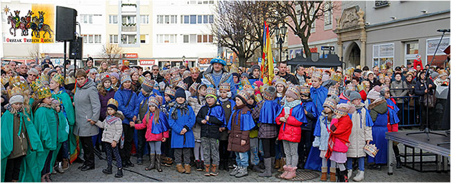 Orszak Trzech Krli po raz szsty w Dzieroniowie - 6.01.2018.