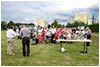 Pod sztandarami Matki Boskiej Krlowej Polski, na co dzie i od wita. Piknik ewangelizacyjny 12.07.2015.