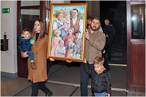Perygrynacja relikwii i obrazu b. Rodziny Ulmw 07-08.11.2023. 