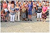 Pielgrzymi z caego wiata na dzieroniowskim rynku -  23.07.2016.