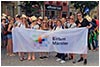 Pielgrzymi z caego wiata na dzieroniowskim rynku -  23.07.2016.