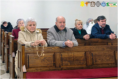 Noworoczne spotkanie PO AK, grup modlitewnych i stowarzysze w parafii pw. Krlowej Raca w. - 26.01.2025.