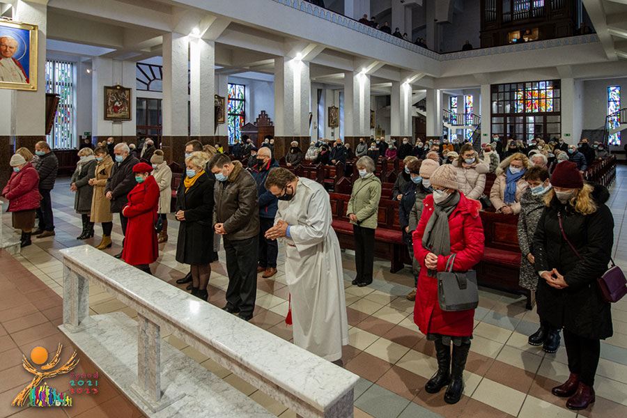 Obrzd bogosawiestwa parafialnych koordynatorw i czonkw synodalnych grup konsultacyjnych - 05.12.2021.